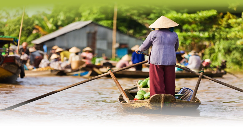 5H4M Ho Chi Minh - Mekong - Cu Chi - City Shopping (Private Tour)
